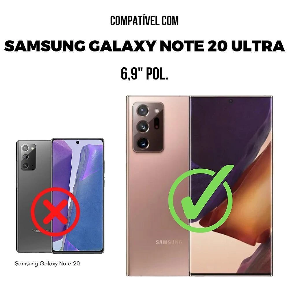 Película Para Samsung Galaxy Note 20 Ultra - Frente E Verso - Full Body Armor 360° - Gshield