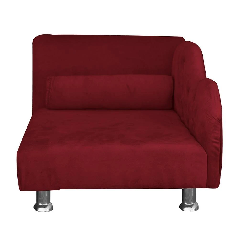 Cama Caminha Diva Pet Veludo Strass Vermelho Dvinn Vermelho