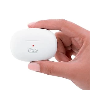 Fone de Ouvido i2GO Air Buds GO Bluetooth TWS ENC Bateria de 48h Branco