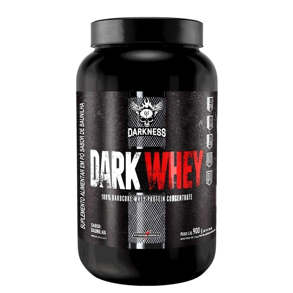 Miniatura Dark Whey 900g Sabor Baunilha