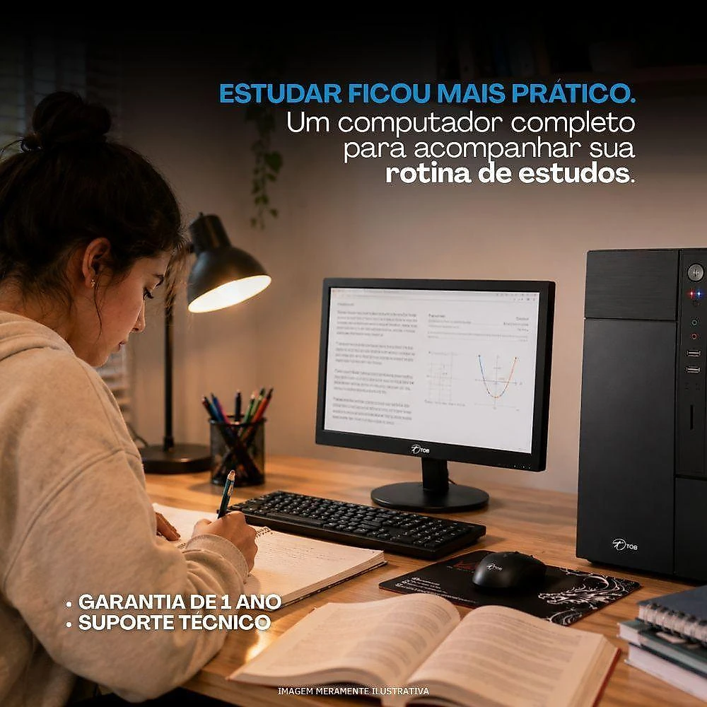 Computador CI321001204GBW10 Intel Core I5 2100 4GB 120GB Windows 10 Monitor 15