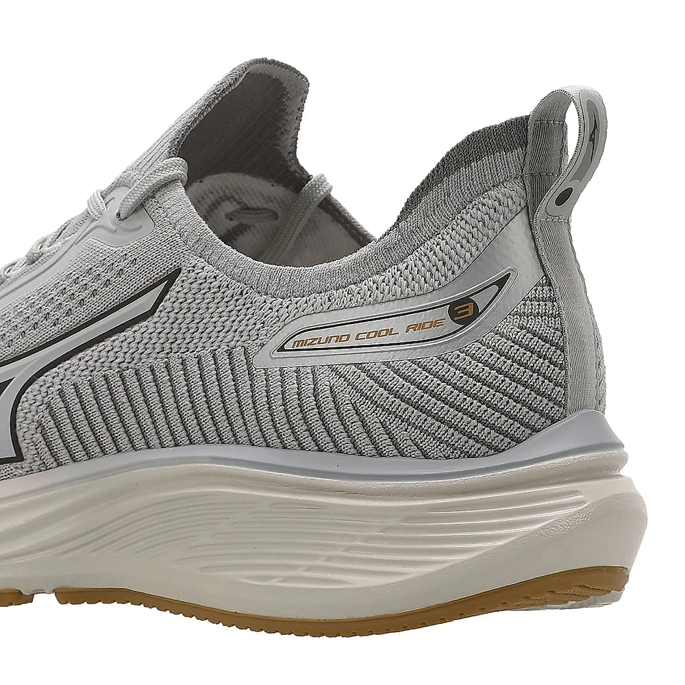 Tênis de Corrida Mizuno Cool Ride 3 Masculino 38 Cinza