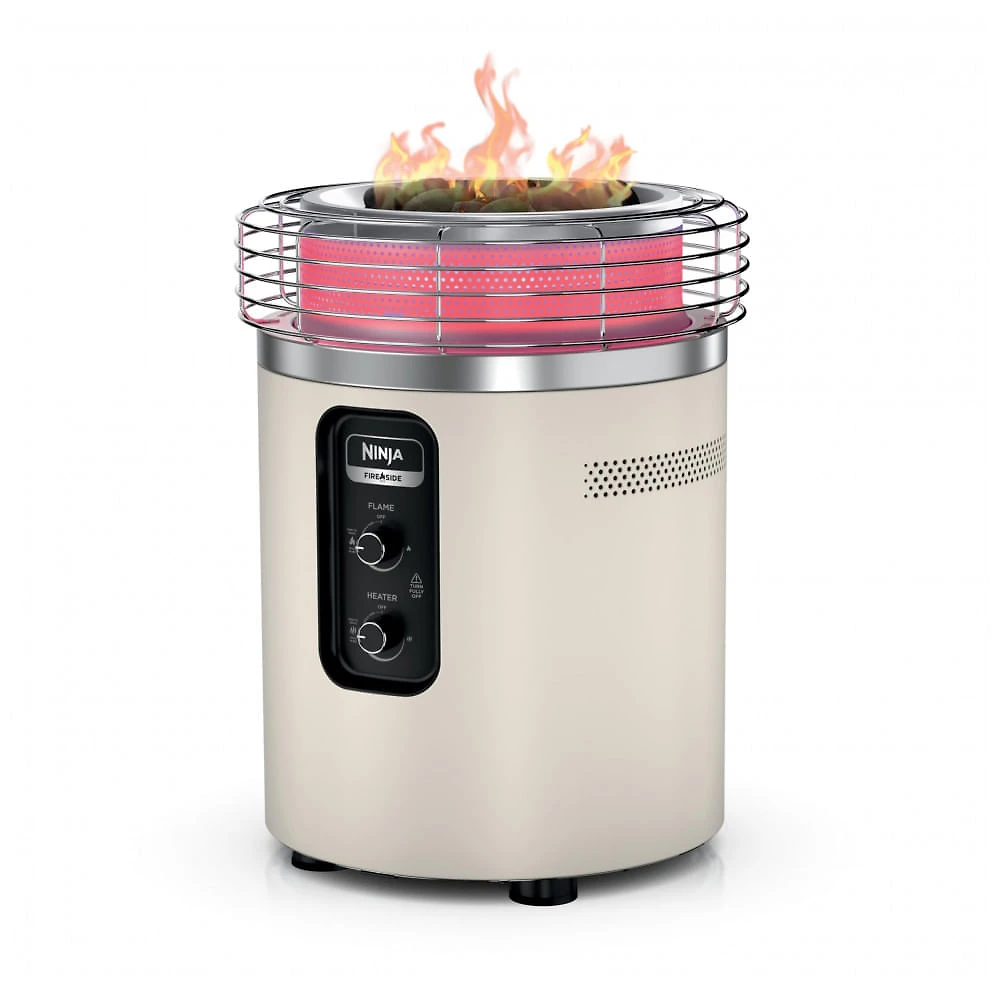 Ninja Fireside360 - Aquecedor Externo Portátil 3 Modos com Chama e Calor para Varanda, Camping e Praia