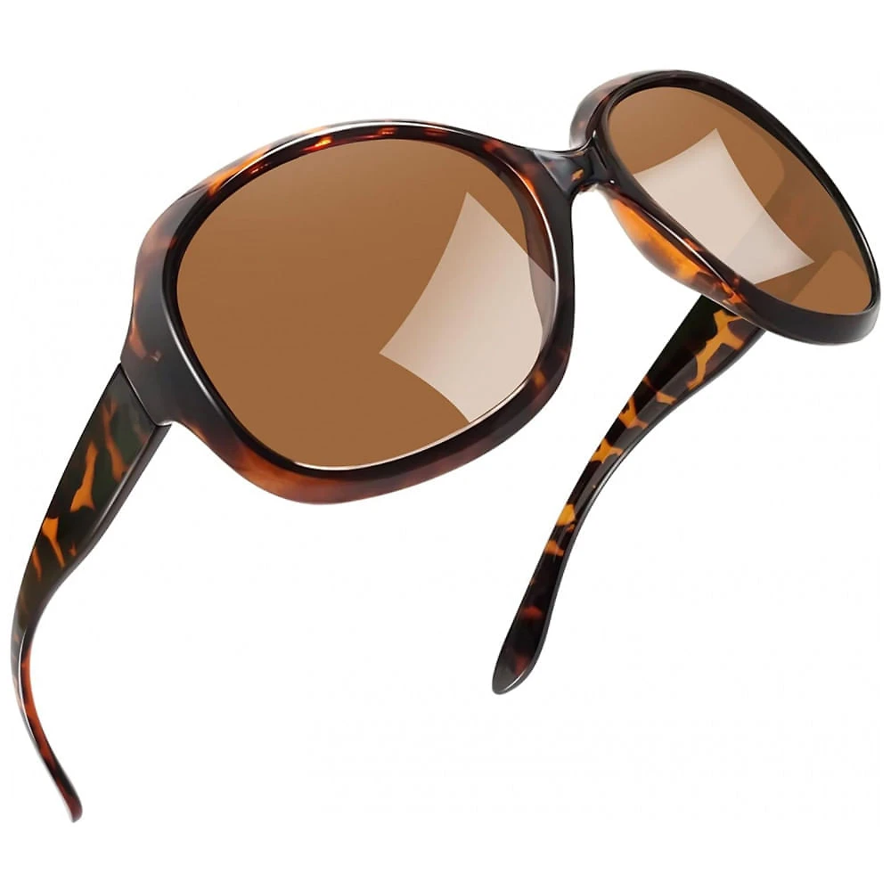 Óculos de Sol Feminino com Proteção UV, Joopin B02, Marrom