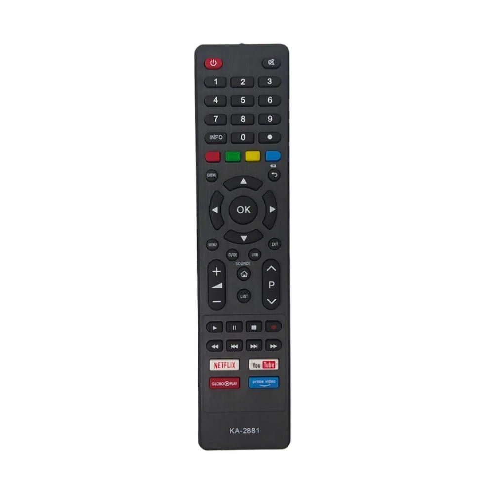Controle Remoto Compatível Smart Tv Philco 4k Tecla Netflix