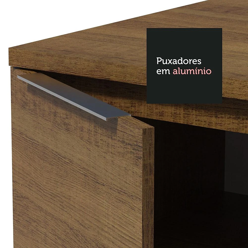 Armário de Cozinha Completa 310cm Rustic Stella Madesa 03 Rustic