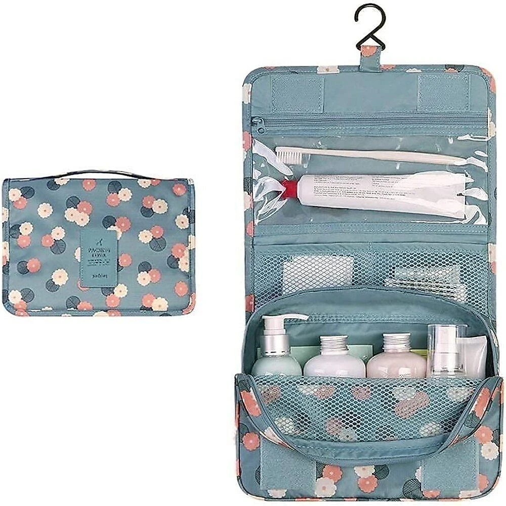Frasqueira Necessaire Bolsa De Viagem Cabide Organizador Cosmeticos Maquiagem Maleta Com Gancho Academia
