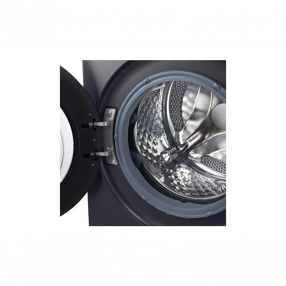 Lava e Seca Front Load LG WD18GNTS6B 18kg 10kg Black Inox com Dispenser Automático 110V
