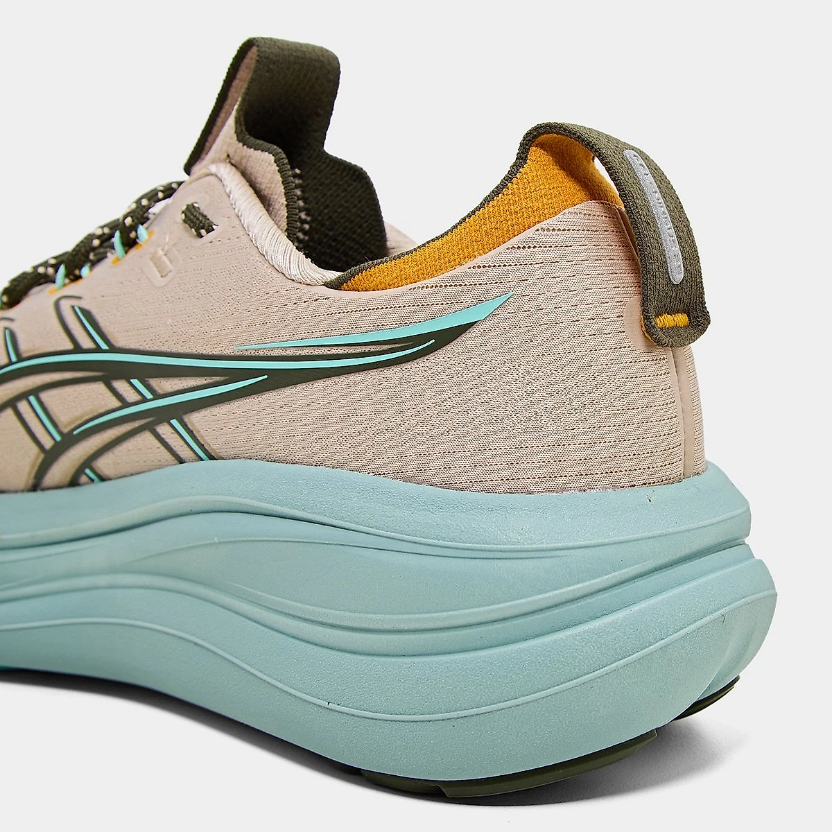 Tênis Asics Nimbus 28 Masculino Bege+Azul - 39