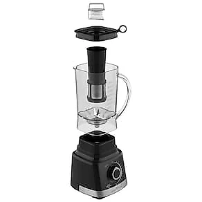 Liquidificador Britânia BLQ1300 Fortis Turbo 12 Velocidades + Pulsar 1400W - Preto 110V