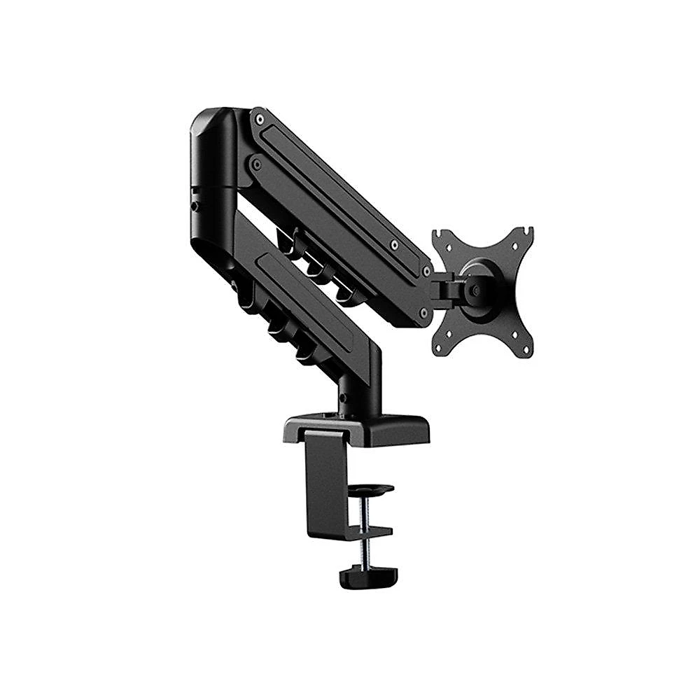 Suporte de Mesa Articulado para Monitor de 17"" a 32"" FlexiSpot F5, Ajustes com Pistão a Gás, VESA, Preto - F5B