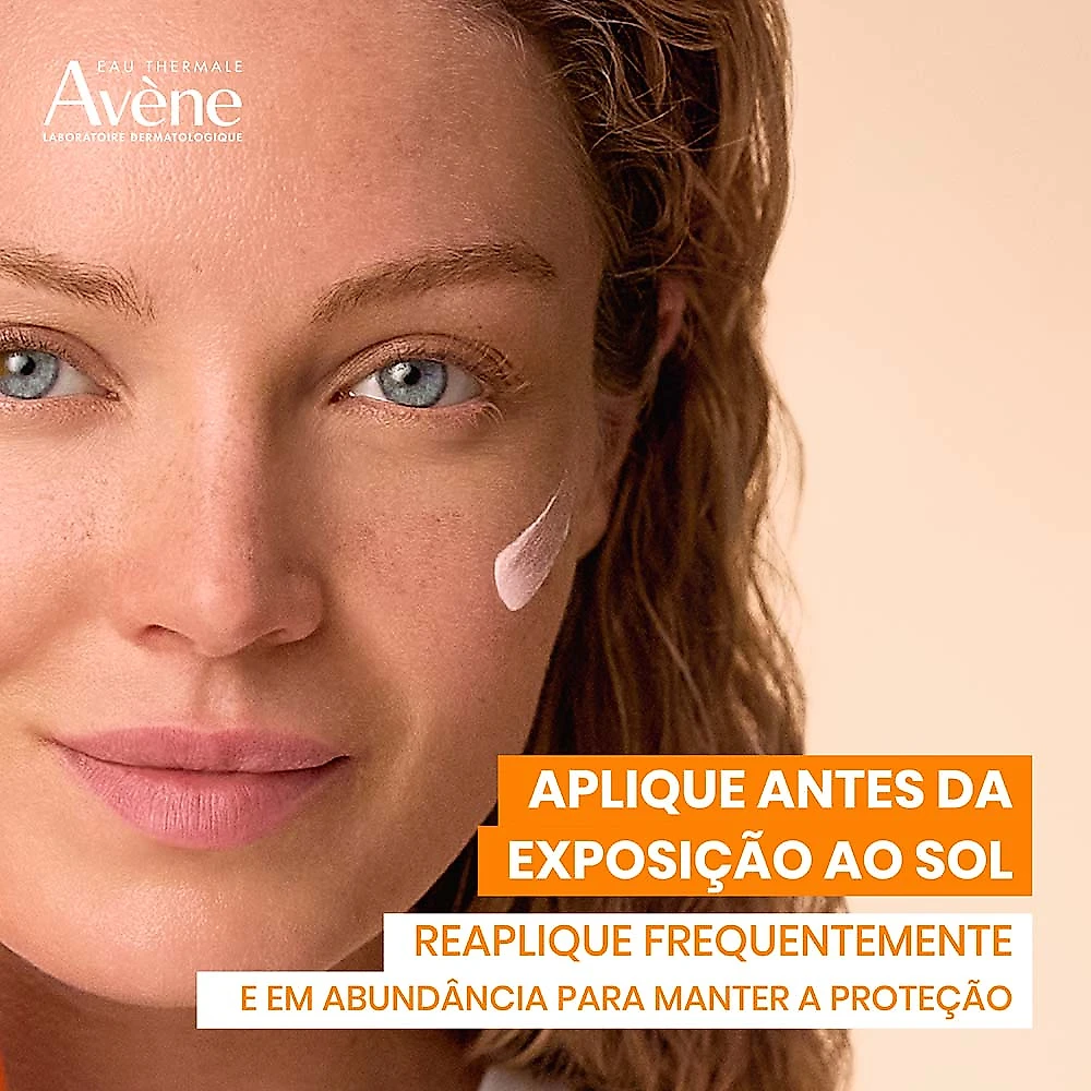 Protetor Solar Facial Avène Mat Perfect Anti-Idade FPS60 Claro