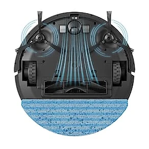 Aspirador Robô Electrolux Experience ERB60 Wi-Fi 140W Autonomia 1h40 Mapeamento Bivolt Preto