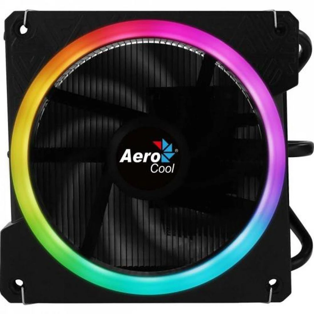 Cooler para Processador Cylon 3H Refrigeração a Ar PWM com Tecnologia Heat Core Touch Preto Aerocool