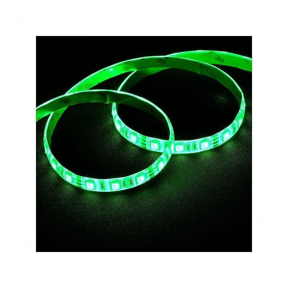 Fita de LED Vinik VX Gaming Lru1 com Controlador USB 60 Pontos de LED RGB 1 METRO Preto