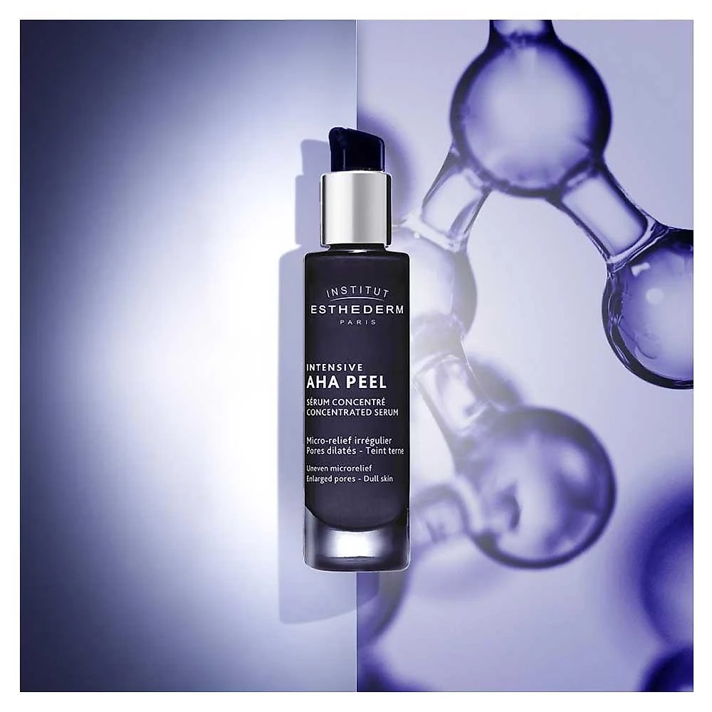 Sérum facial esthederm - intensive aha peel sérum concentré 30ml