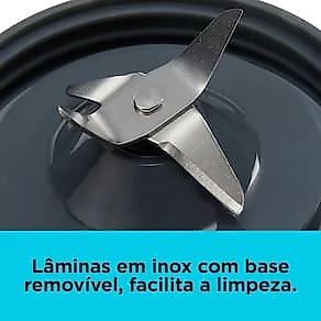 Liquidificador e Processador Black+ Decker Freestyle LP320-BR 2 Velocidades Inox 110V