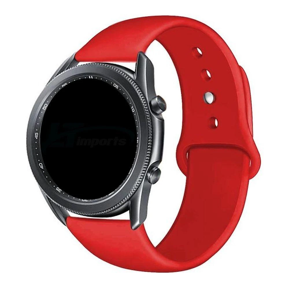 Pulseira Sport 22mm Compatível Com Samsung Galaxy Watch 3 45mm - Galaxy Watch 46mm - Galaxy Watch Lte 46mm - Gear S3 Fro