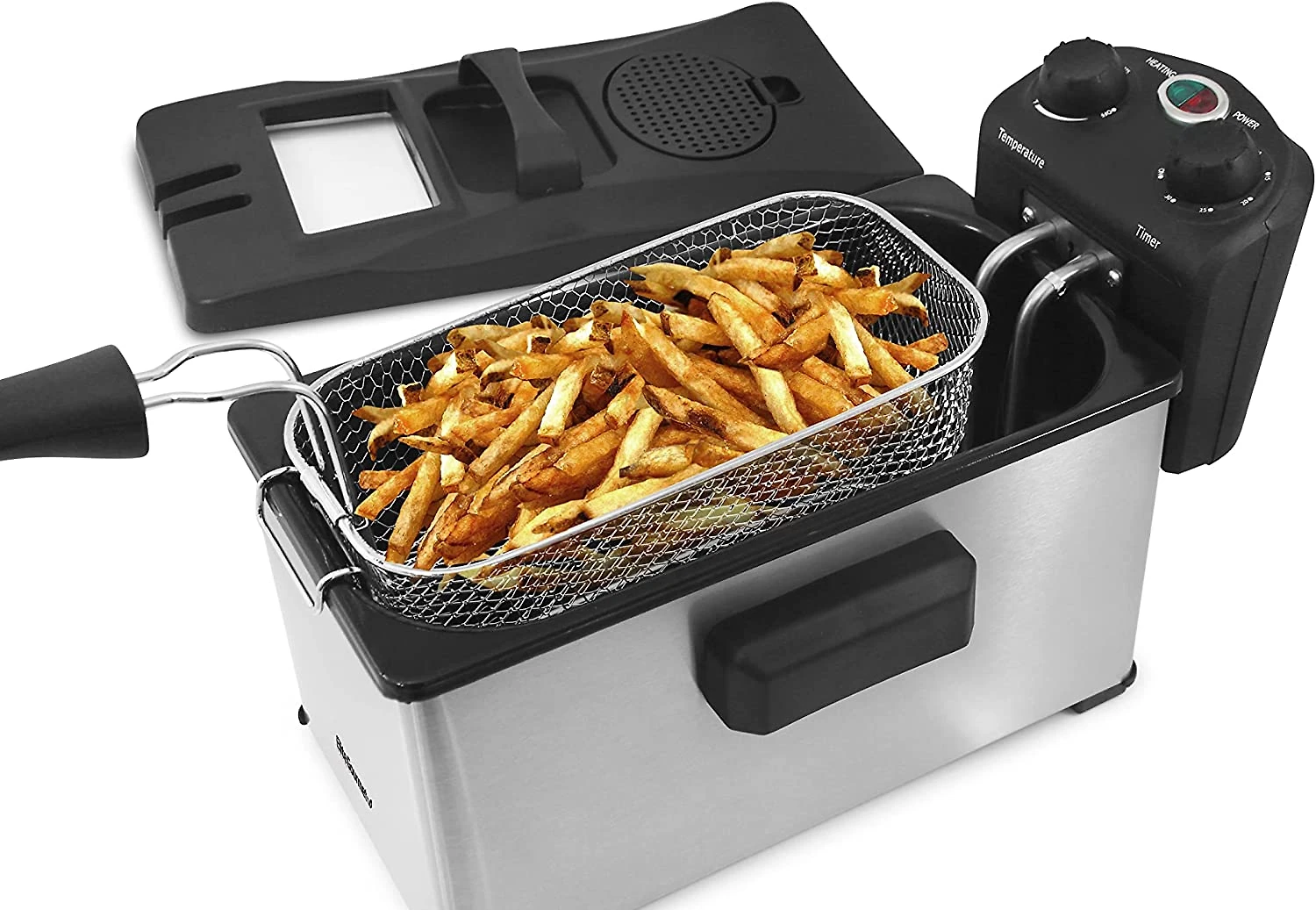 Elite Gourmet EDF3500 Fritadeira Elétrica Industrial a Óleo 3