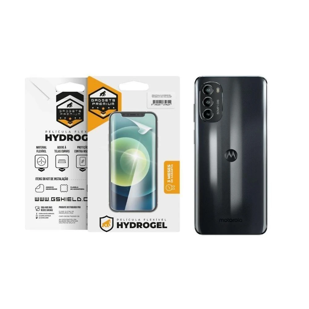 Película Para Motorola Moto G82 - Traseira Hydrogel Hd- Gshield
