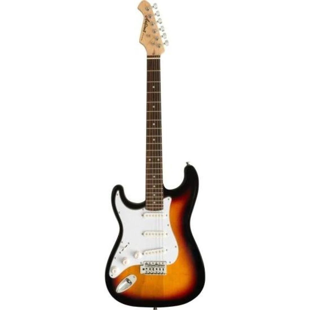 Guitarra Elétrica Pro II STG-003-M LH para Canhoto 3 Tone Sunburst Aria Guitars