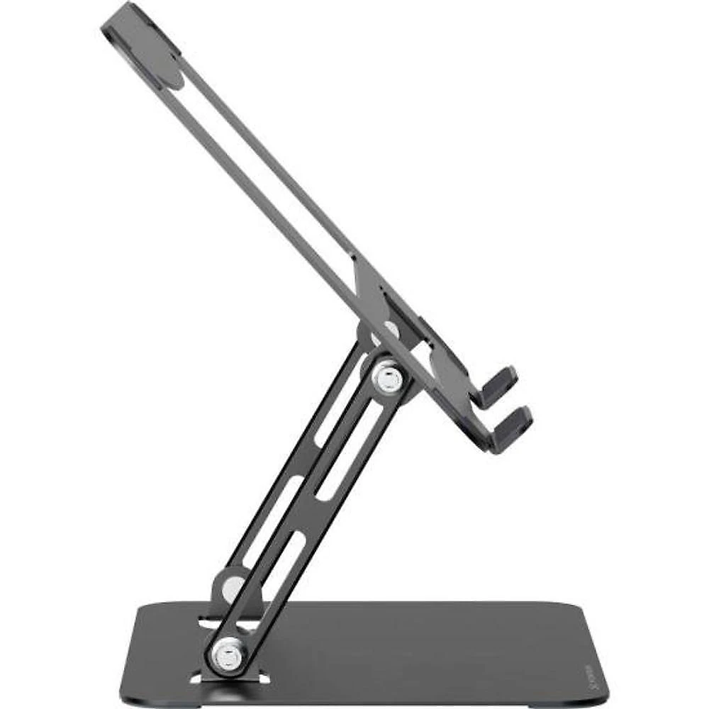 Suporte para Notebook e Tablet SN30 Ajustável Ergonômico em Aço e Silicone Fortrek