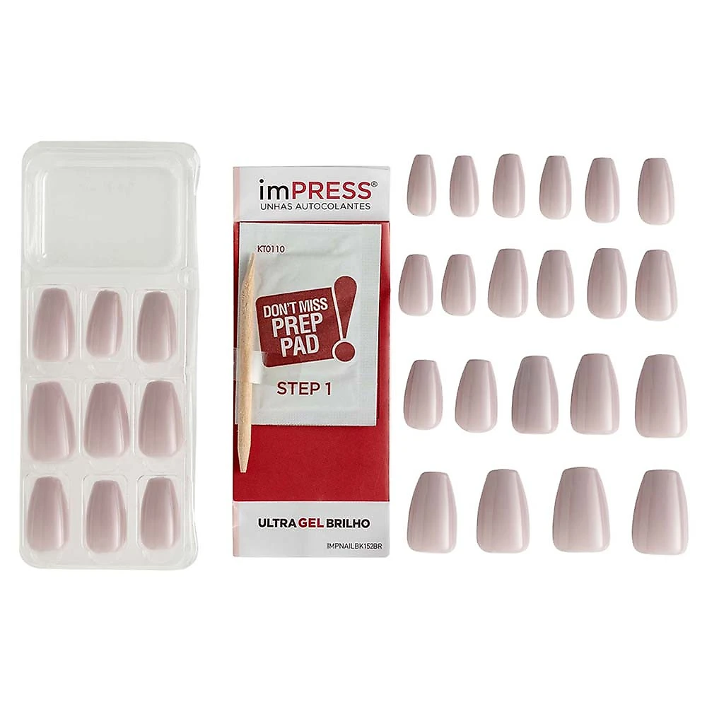 Unhas Postiças Autocolantes imPRESS Chic