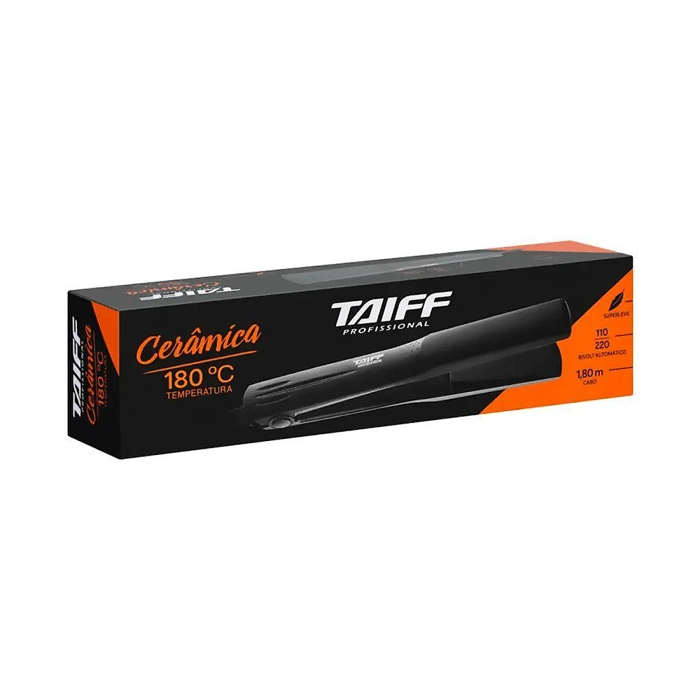 Chapa Cerâmica 180ºC Preto Bivolt