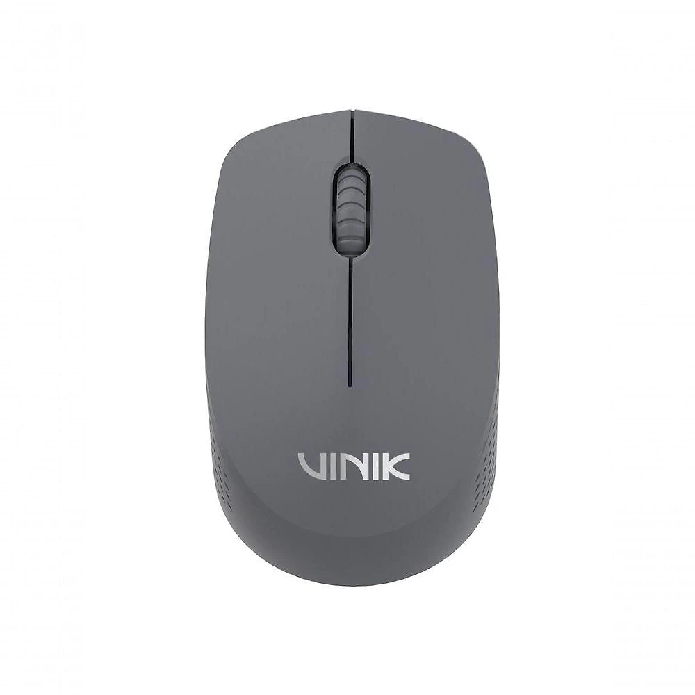 Mouse sem Fio Feather VF110 1200DPI Cinza com Receptor USB Vinik