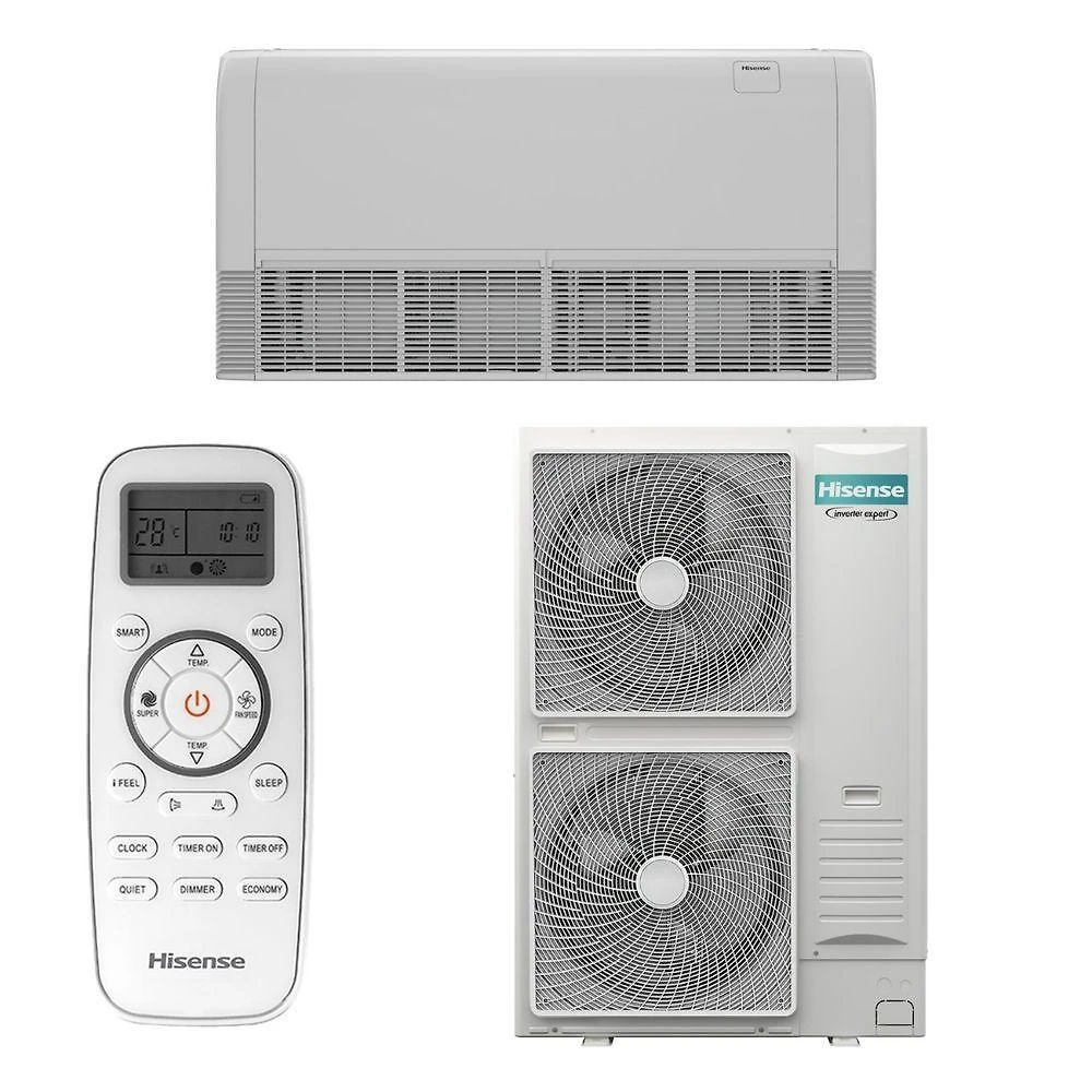 Ar Condicionado Piso Teto Hisense 60000 BTUS Frio Inverter 220V AUV-60TR2RF3E