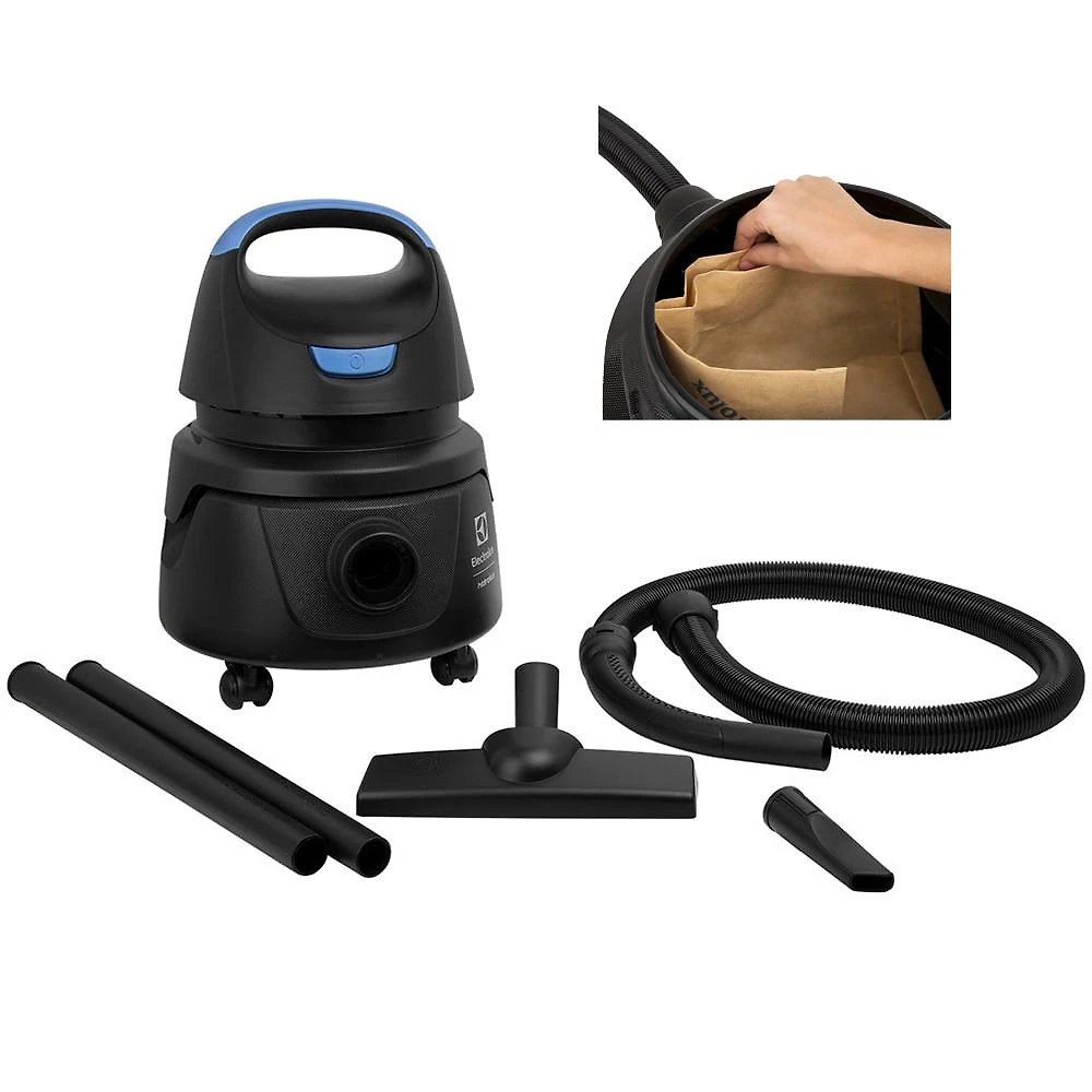 Aspirador de Pó e Saco Electrolux Hidrolux AWD01, 5 Litros, 1400 Watts