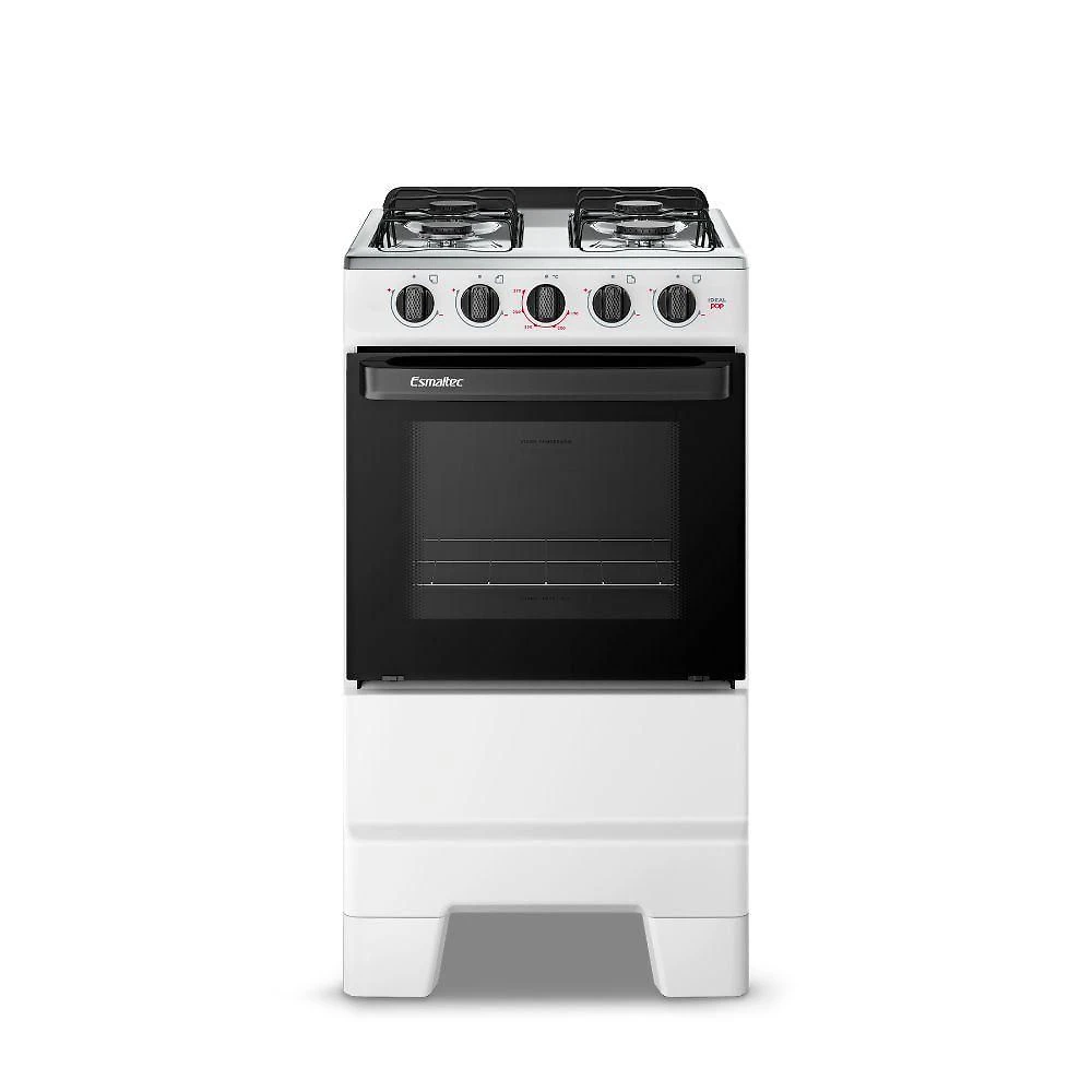 Fogão Ideal Pop 4 Bocas Esmaltec Branco
