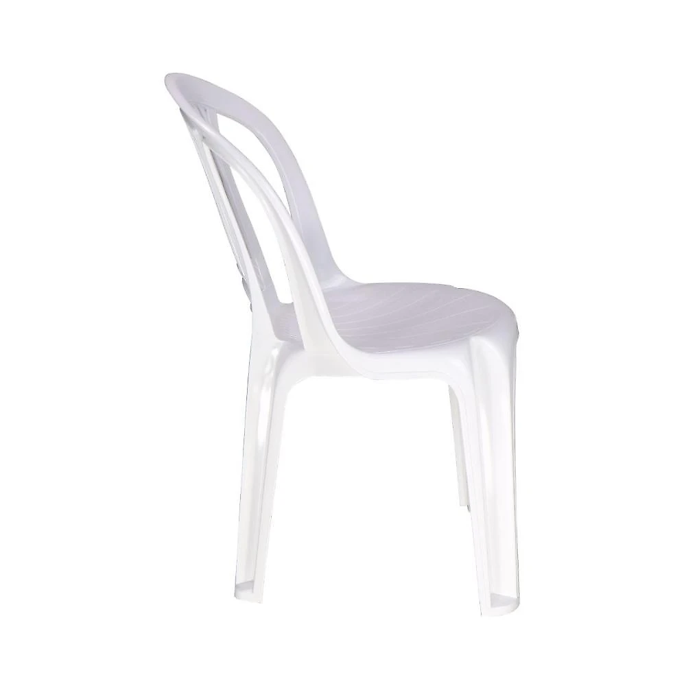 Kit 2 cadeira plástica bistrô branca 154kg tramontina