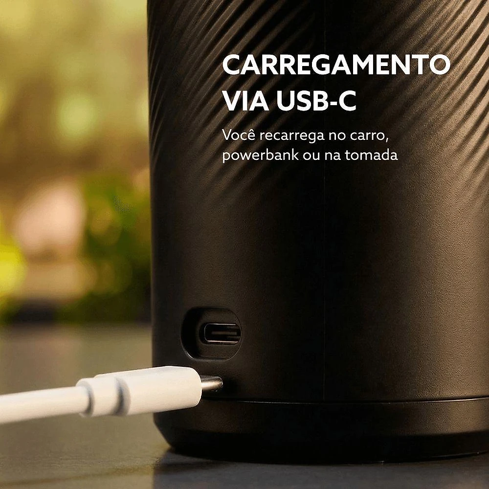 Liquidificador Portátil sem Fio Oster BLSTGFP-B20-000 100W 0,5L Preto 220V