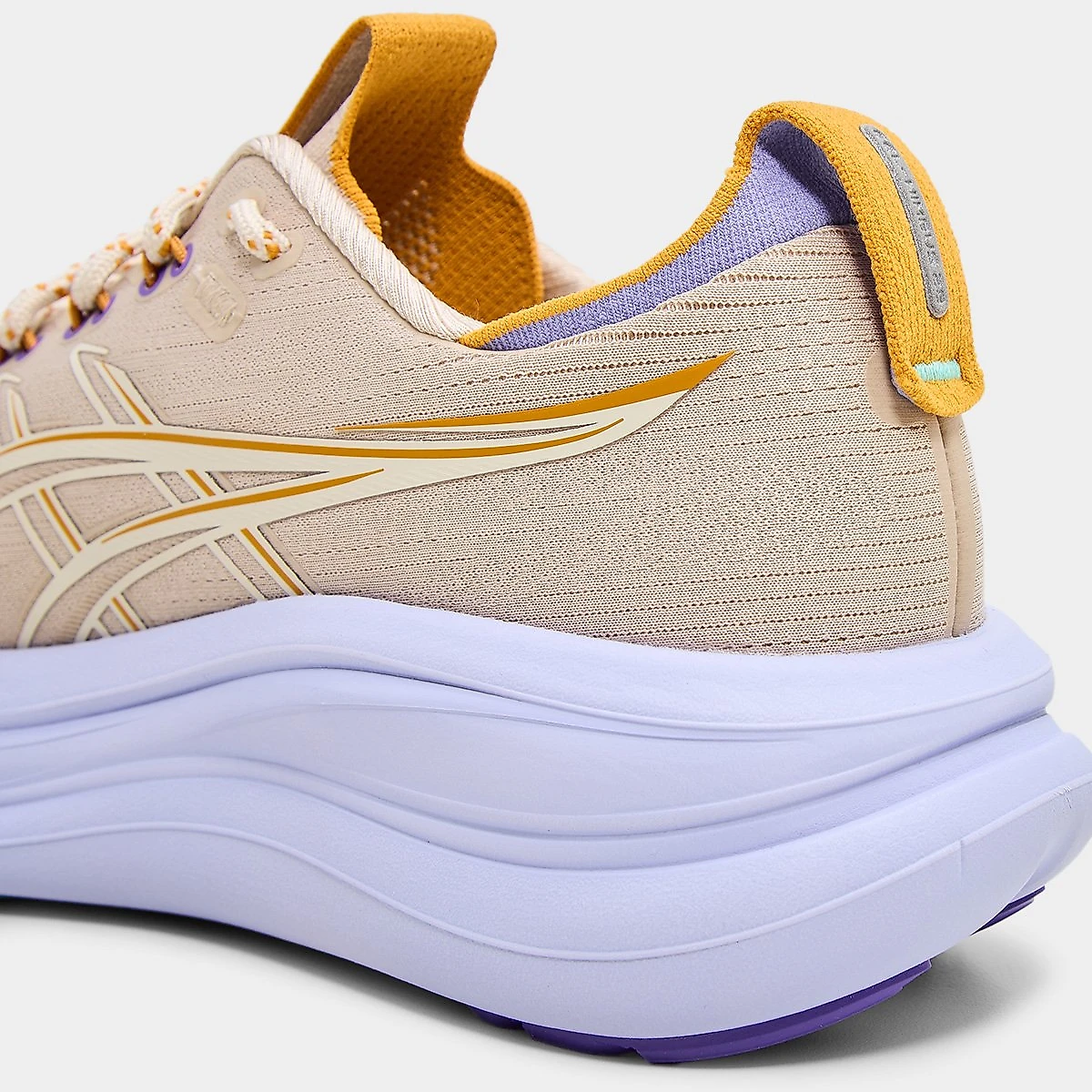 Tênis Asics Nimbus 28 Feminino Bege+Roxo - 34