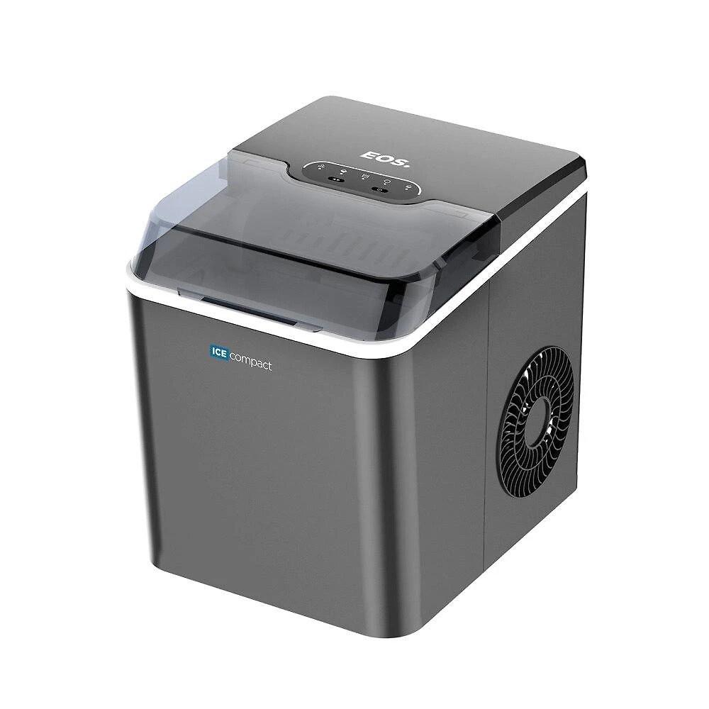 Máquina de Gelo EOS 12Kg Ice Compact Cinza EMG04T 110V