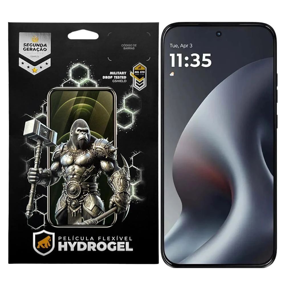 Película Gshield Hydrogel Gamer Fosca para Motorola Moto g Max 5G Alta Resistência 1 Unidade