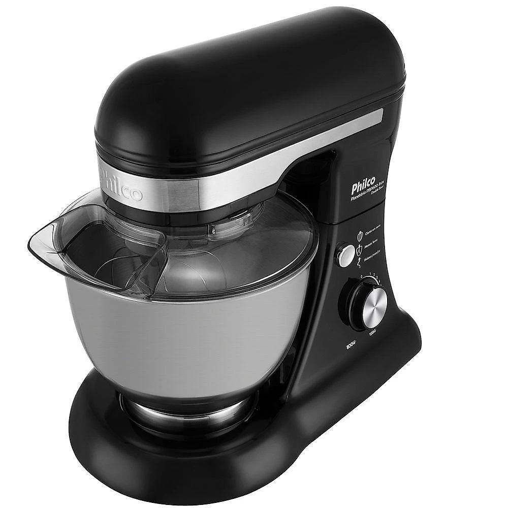 Batedeira Planetária Philco PBP600P 8L 600W 11 Velocidades Preto 110V