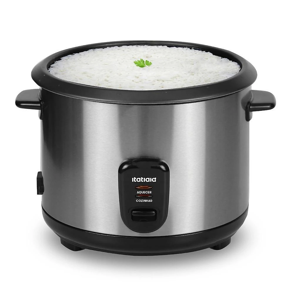 Panela de Arroz Elétrica Itatiaia Midi 1,8L 700W Preto 110V