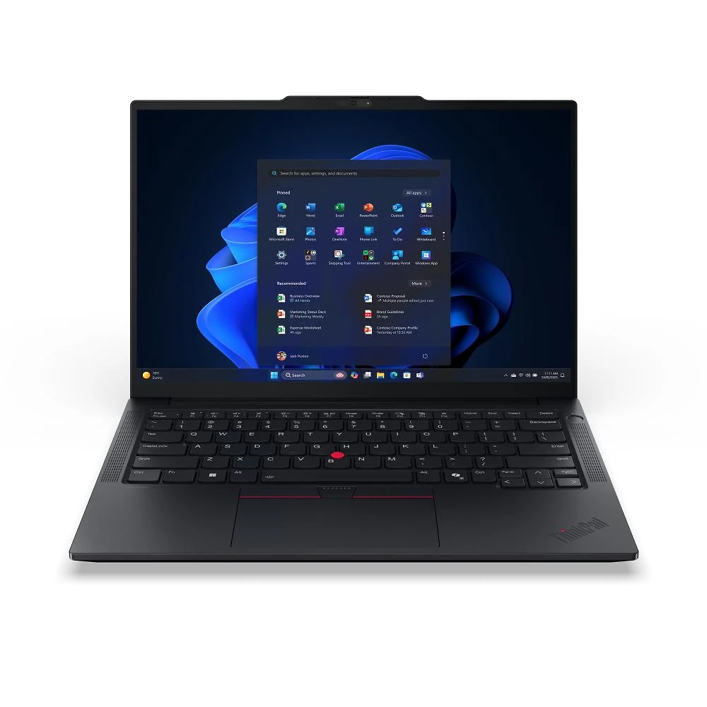 Notebook Lenovo ThinkPad E14 AMD G7 AMD Ryzen 7 250 32GB 1TB SSD Windows 11 Pro 14" - 21T1000TBO Preto