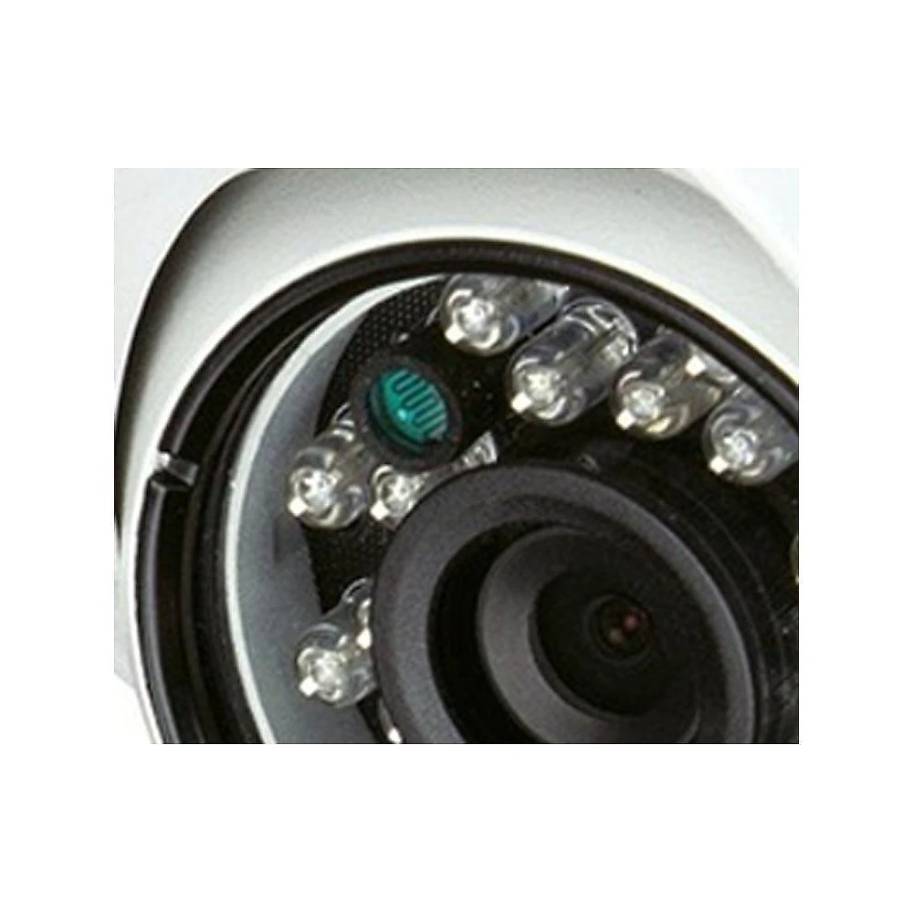 Câmera Dome FBR FS-PDF1 720P 4x1 Lente 2.8MM IR 25M IP65 Branco