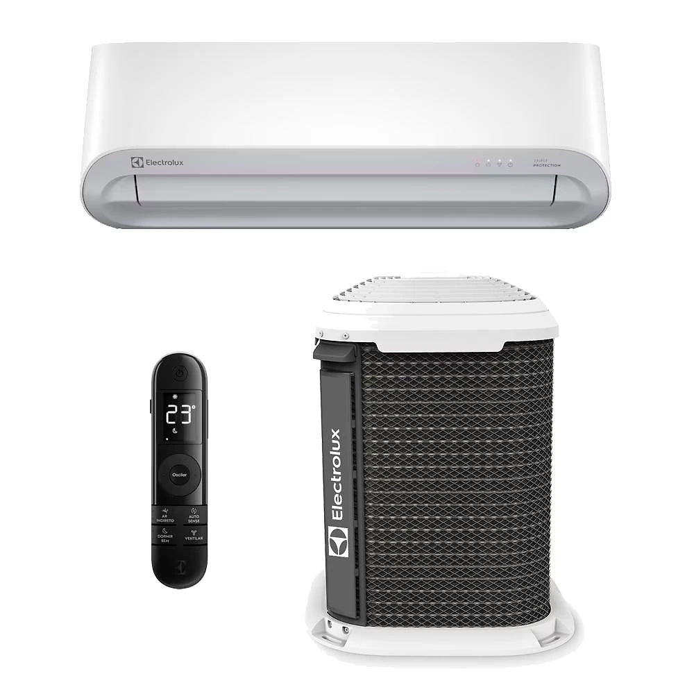 Ar-Condicionado Split 23000 BTUs Electrolux Color Adapt Só Frio UI24F/UE24F 220V