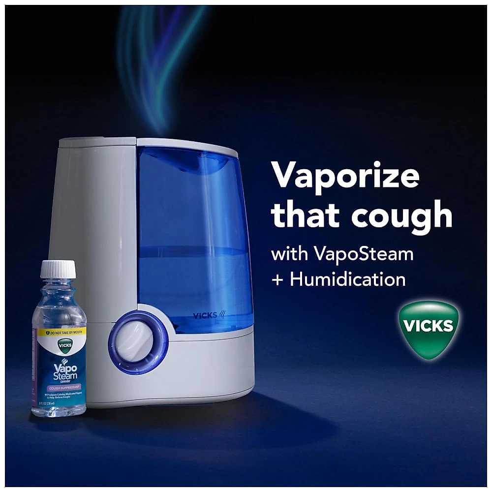 Umidificador Vapor Quente Vicks Branco 3.8L Tanque V745