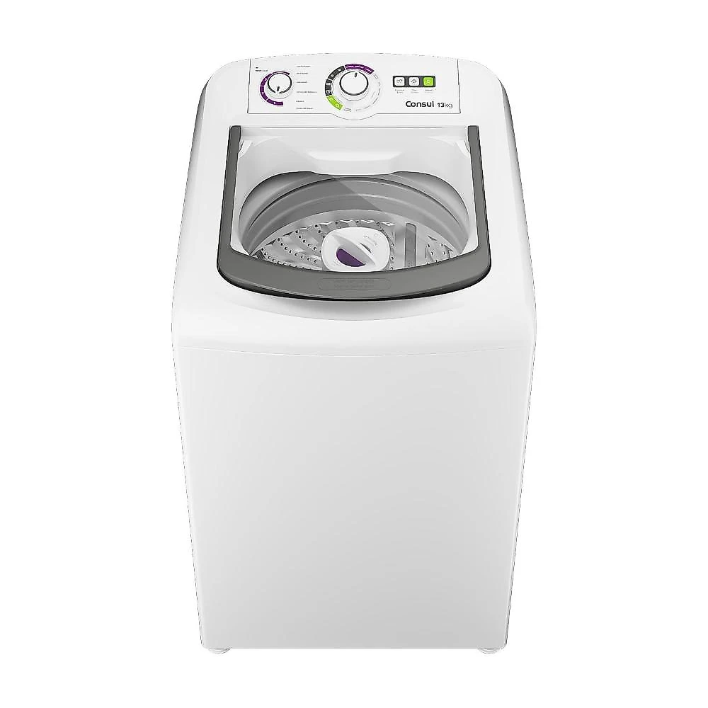 Máquina de lavar consul cwh13ab 13kg dosagem econômica ciclo praia ciclo edredom branca 110
