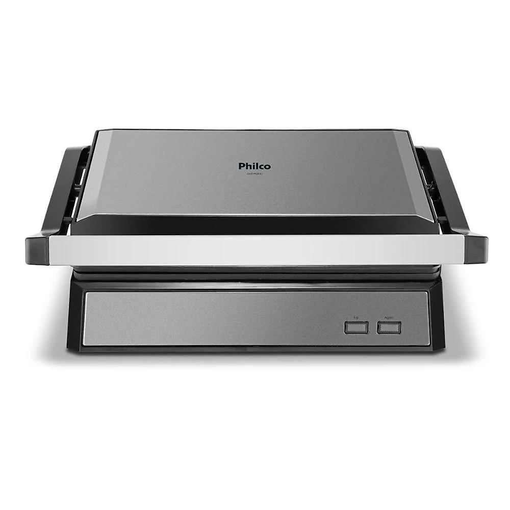 Grill Philco PGR32 2 em 1 Chapa Abertura 180° 1250W Preto 110V
