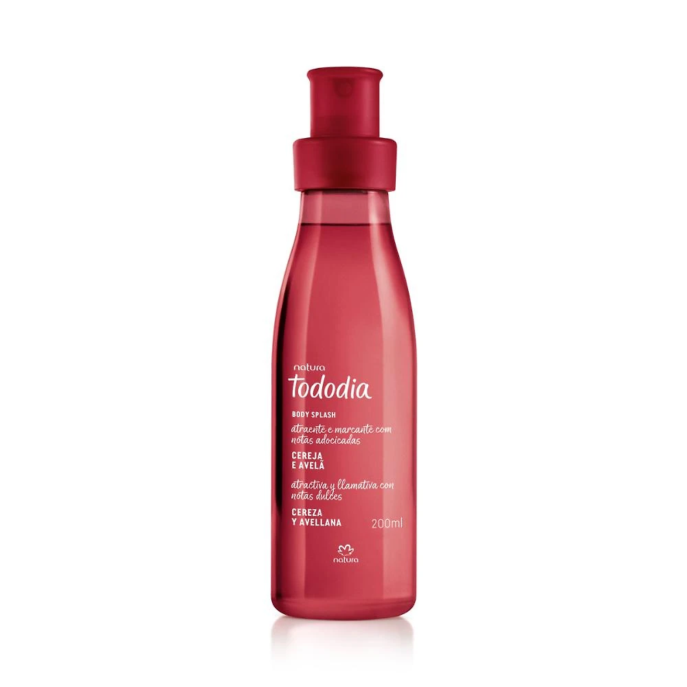 Body Splash Natura TodoDia Cereja e Avelã 200ml