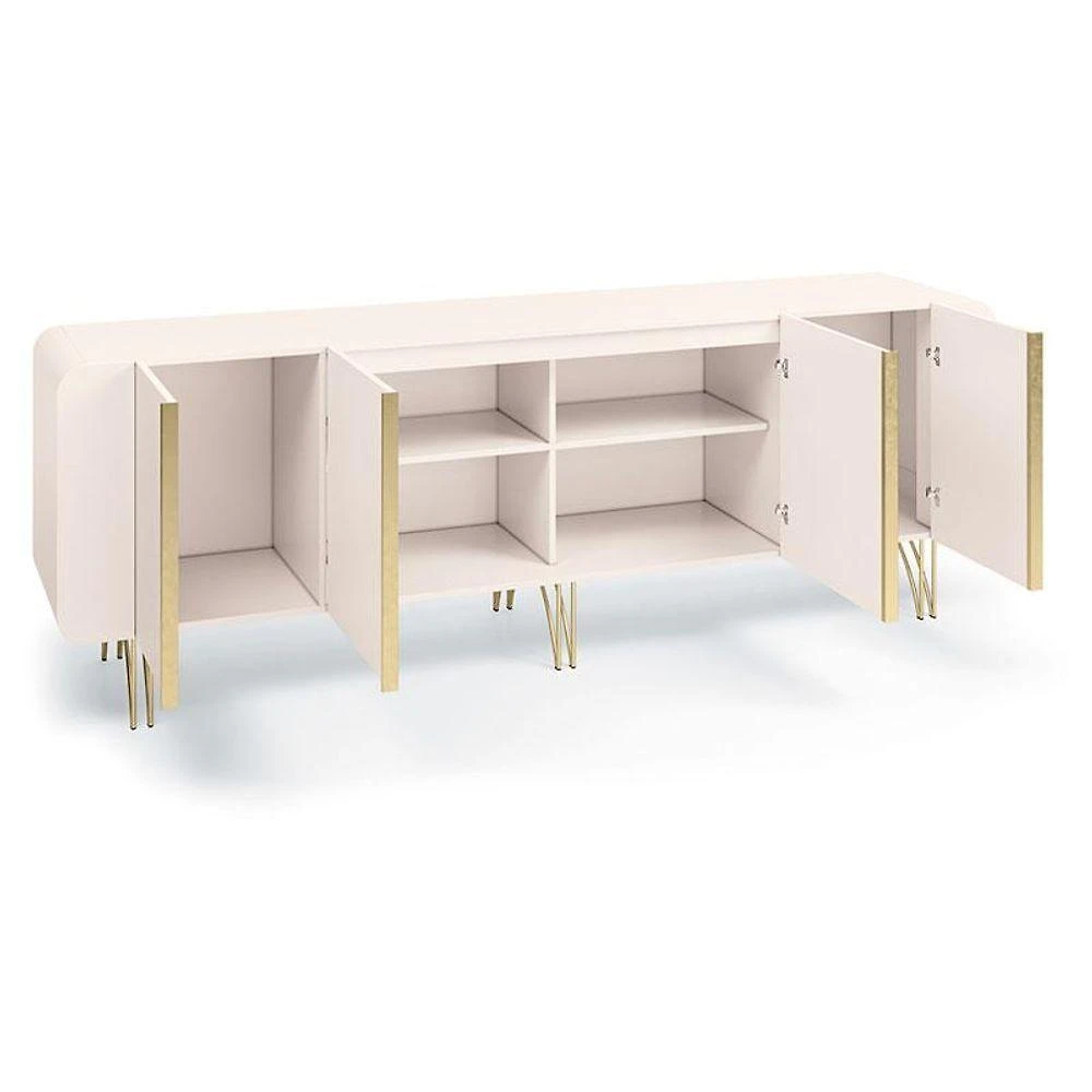 Miniatura Buffet Saluti Off White - Hb Móveis