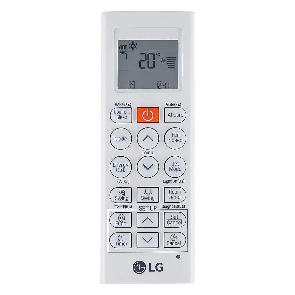Ar-Condicionado Split Dual Inverter LG  Voice +AI 18000BTUS Quente e Frio  220V 220V
