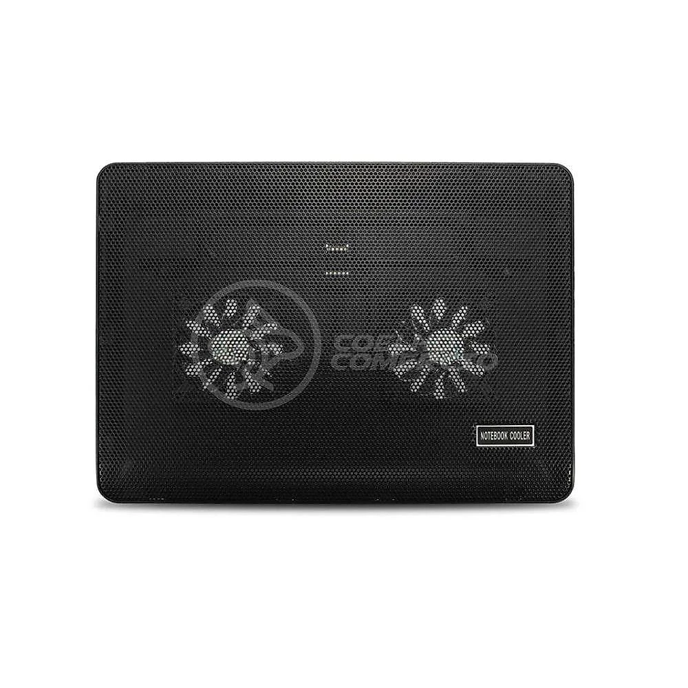 Cooler De Mesa Para Notebook 2 Ventoinhas Led Fan Silencioso
