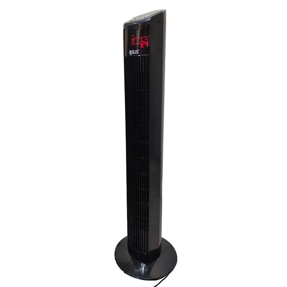 Ventilador Torre Leva Pra Casa 70W 3 Pás 3 Velocidades VTR-01 Preto 110V